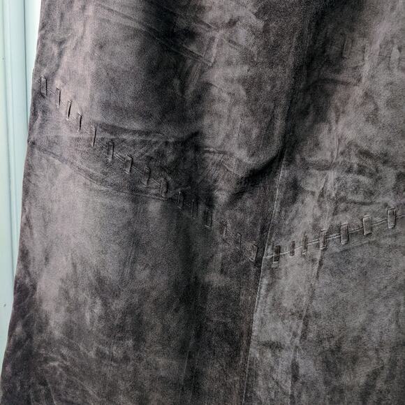 Genuine Suede August Silk Logic Maxi Skirt - Picture 3 of 4